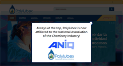 Desktop Screenshot of polylubex.com