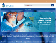 Tablet Screenshot of polylubex.com